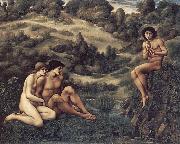 Sir Edward Burne-Jones The Garden of Pan oil painting reproduction